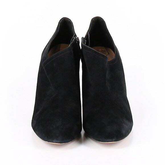 Black Suede Ankle Boot - Picture 2 of 2
